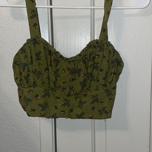 ruffle crop top!